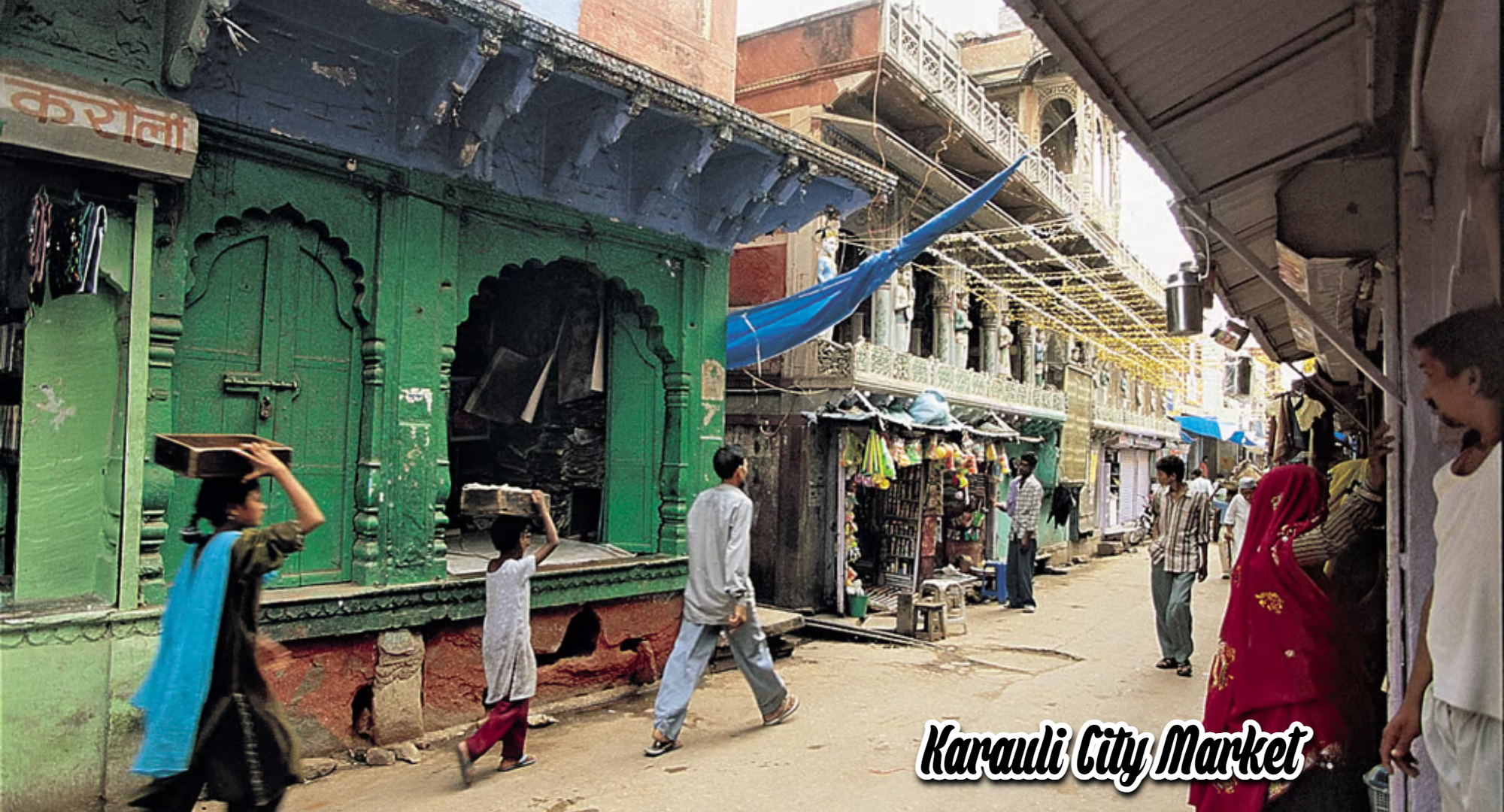 karauli city market, best places to visit in karauli