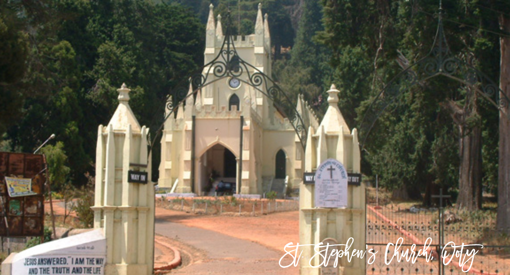st. stephen's chruch ooty, best places to visit in ooty, ooty tourist places,