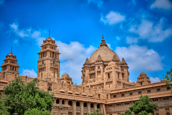 Swaminarayan Akshardham Temple Jodhpur – Royal View of Umaid Bhawan Palace