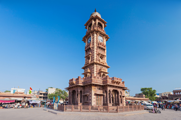 Swaminarayan Akshardham Temple Jodhpur – Iconic Clock Tower and Sardar Market