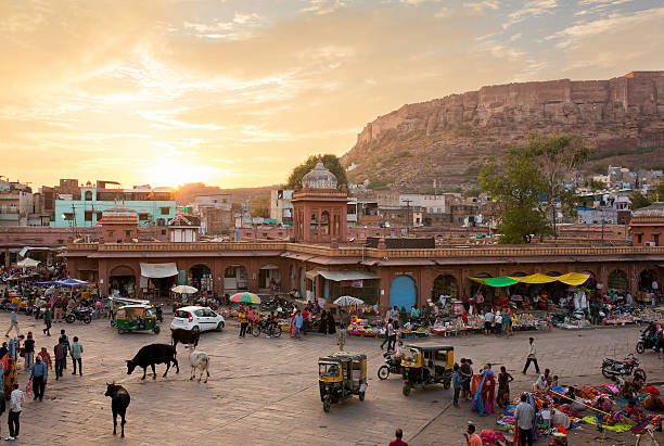 Visit the iconic Clock Tower in Jodhpur