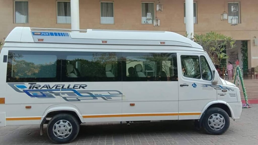 17 Seater tempo traveller in jodhpur