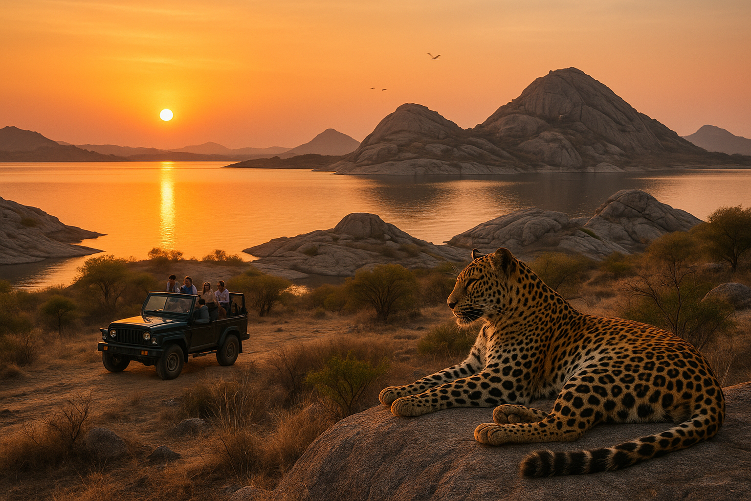 Jawai Dam & Leopard Safari