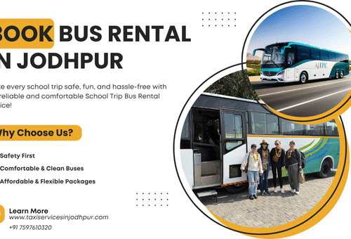Book Bus Rental Service in  Jodhpur