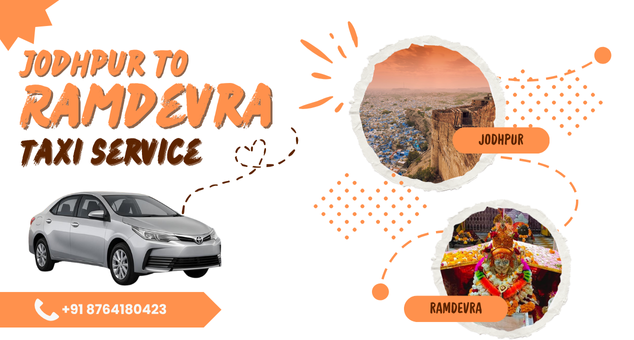 Jodhpur to Ramdevra Taxi with 24/7 Round Trip Availability
