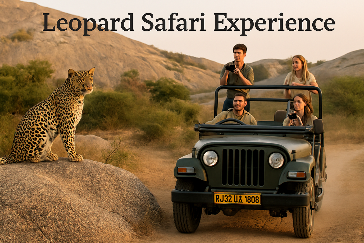 Leopard Safari Experience at Jawai – Jodhpur Departure