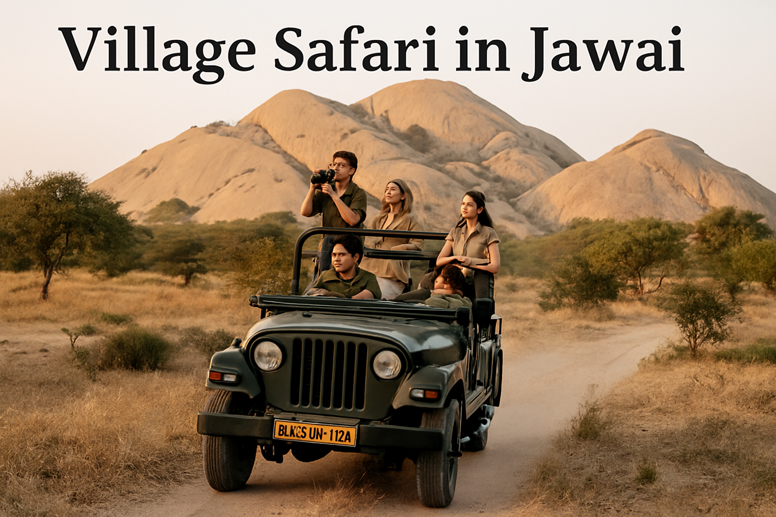 Village Safari in Jawai from Jodhpur