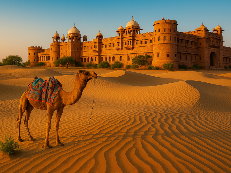 Khimsar is a lesser-known gem offering a peaceful desert escape with a touch of royal heritage.